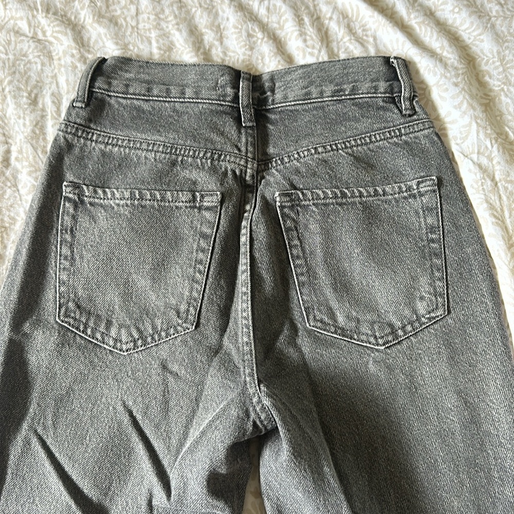 PacSun Gray High Rise Straight Jeans - Picture 4 of 9